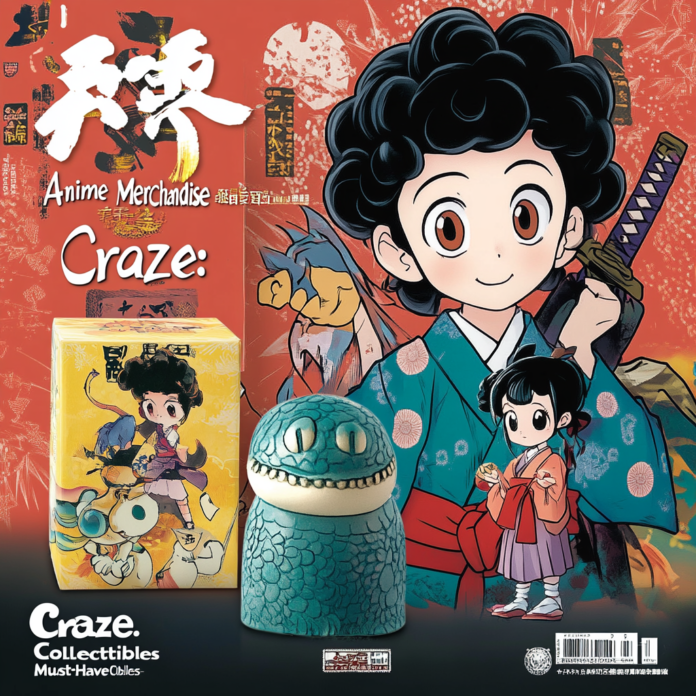 Exclusive innovation image for anime merchandise showcasing modern design and artistic fusion.