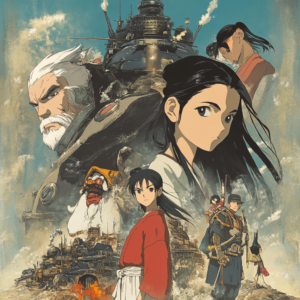 Exclusive extra image for anime storytelling showing a fusion of traditional and digital art.