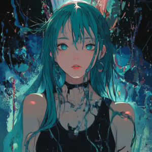 Intro image for anime storytelling showcasing creative tools and dynamic visual elements.