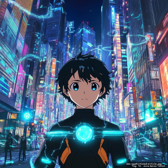 Exclusive Visual for Top 10 Anime Series 2025