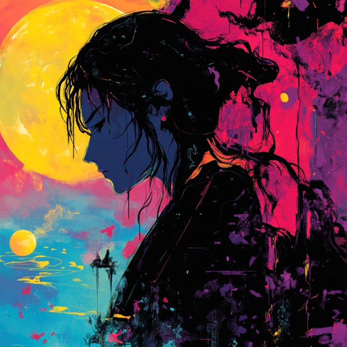 Exclusive illustration showcasing the artistic fusion of classic and modern elements in underrated anime.